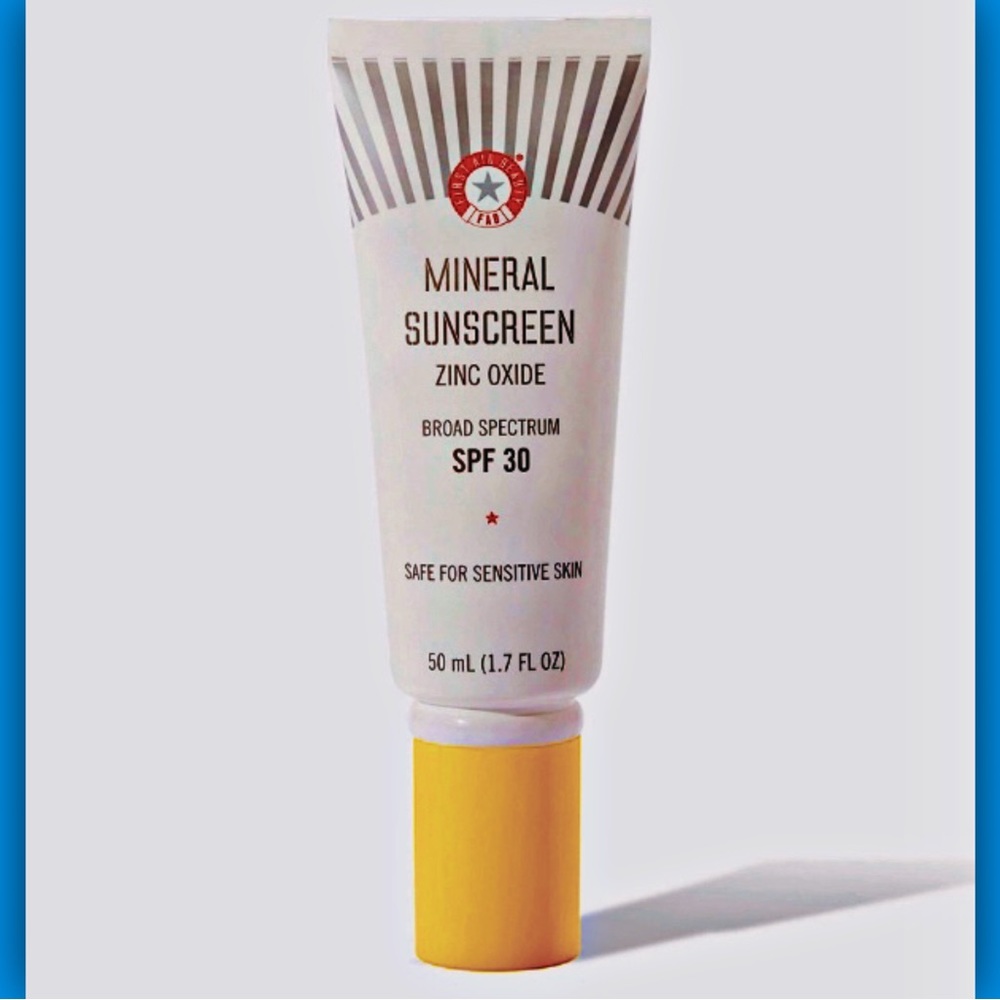 First Aid Beauty mineral sunscreen